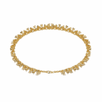 1.5 Carat Floral Round Diamond Tennis Bracelet - Image 7