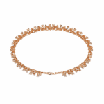 1.5 Carat Floral Round Diamond Tennis Bracelet - Image 11