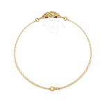 0.2 Carat Circle Halo Diamond Bracelet - Image 7