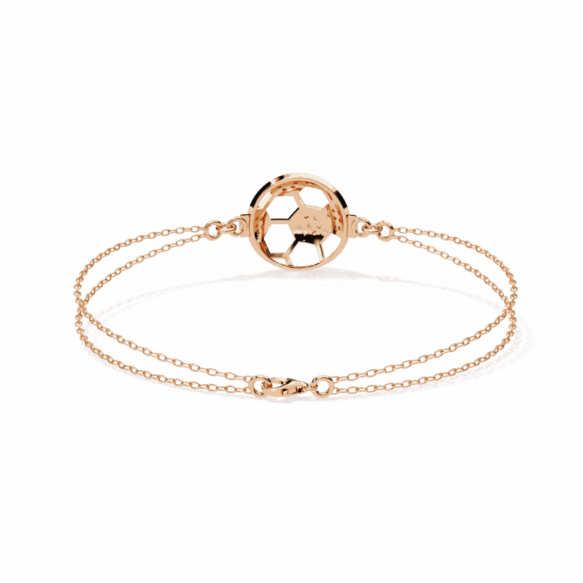 0.2 Carat Circle Halo Diamond Bracelet  Image 12