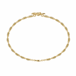 0.4 Carat Flower Round Diamond Tennis Bracelet - Image 9