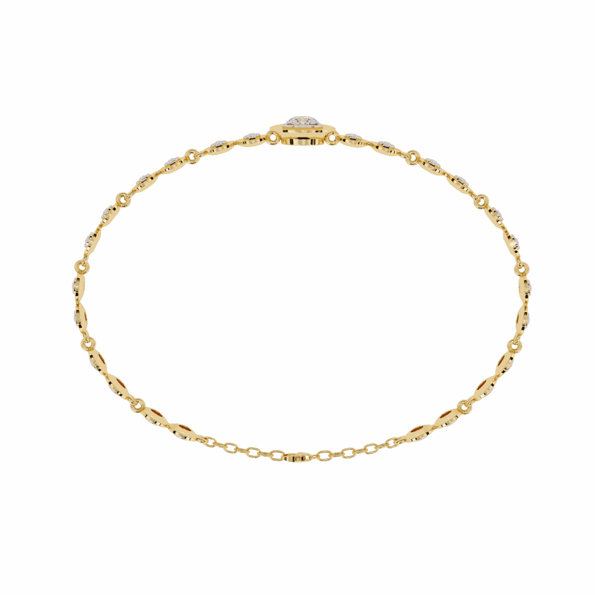 0.2 Carat Endless Round Diamond Tennis Bracelet  Image 9