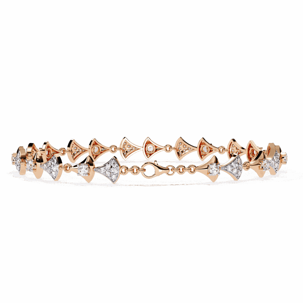 1.25 Carat Harmony TriRow Diamond Tennis Bracelet  Image 15