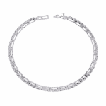 4 Carat Heritage Round Diamond Tennis Bracelet - Image 3