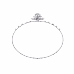 0.9 Carat Solitaire Center Diamond Bracelet - Image 4