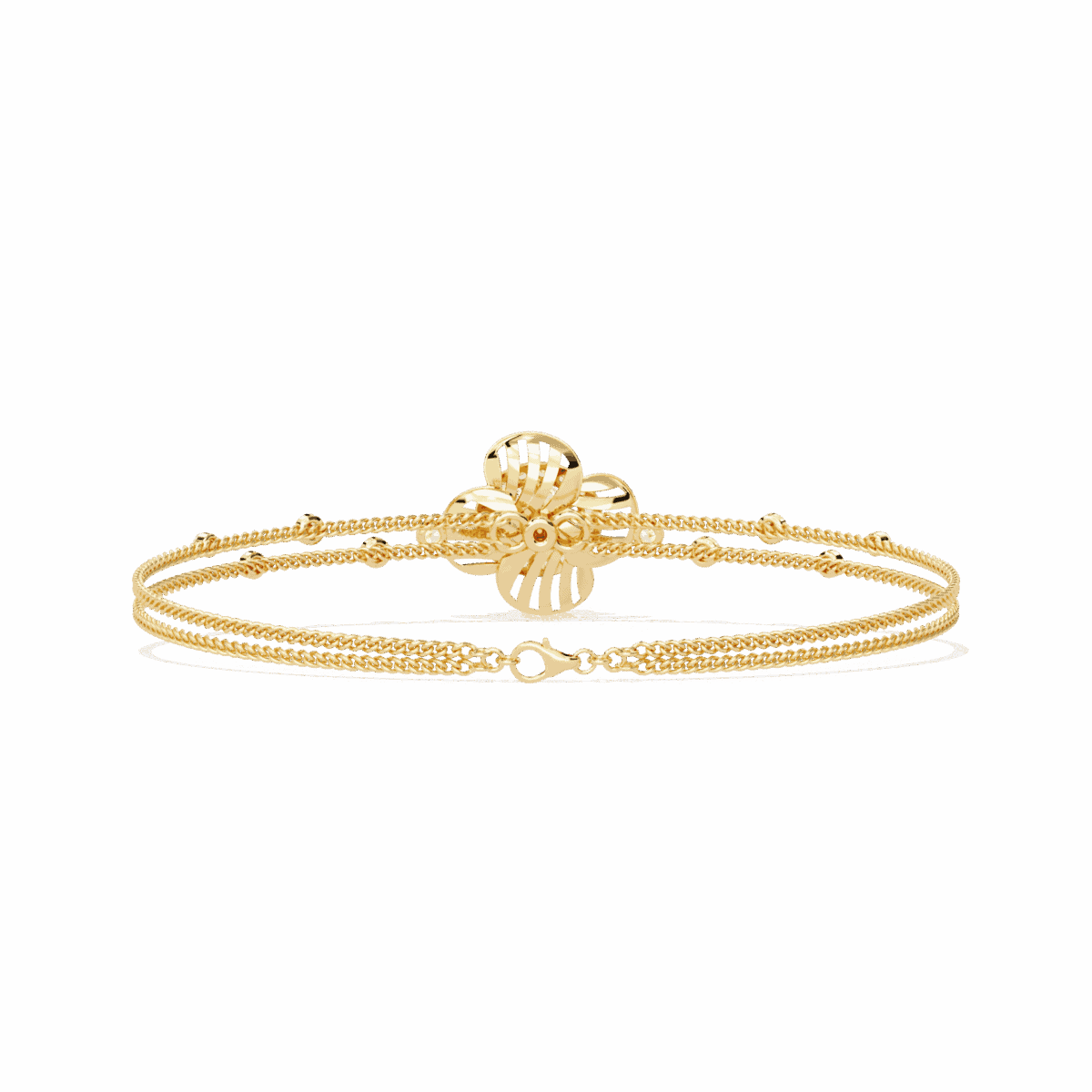 0.9 Carat Solitaire Center Diamond Bracelet  Image 10