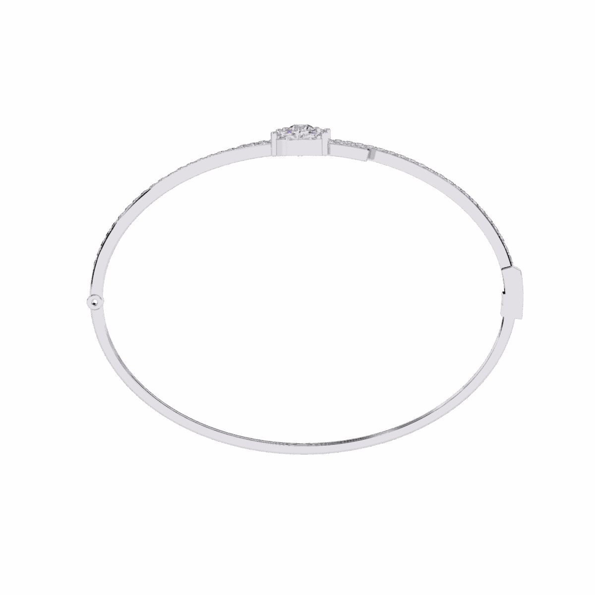 1.5 Carat Dual Marquise Diamond Bangle  Image 3