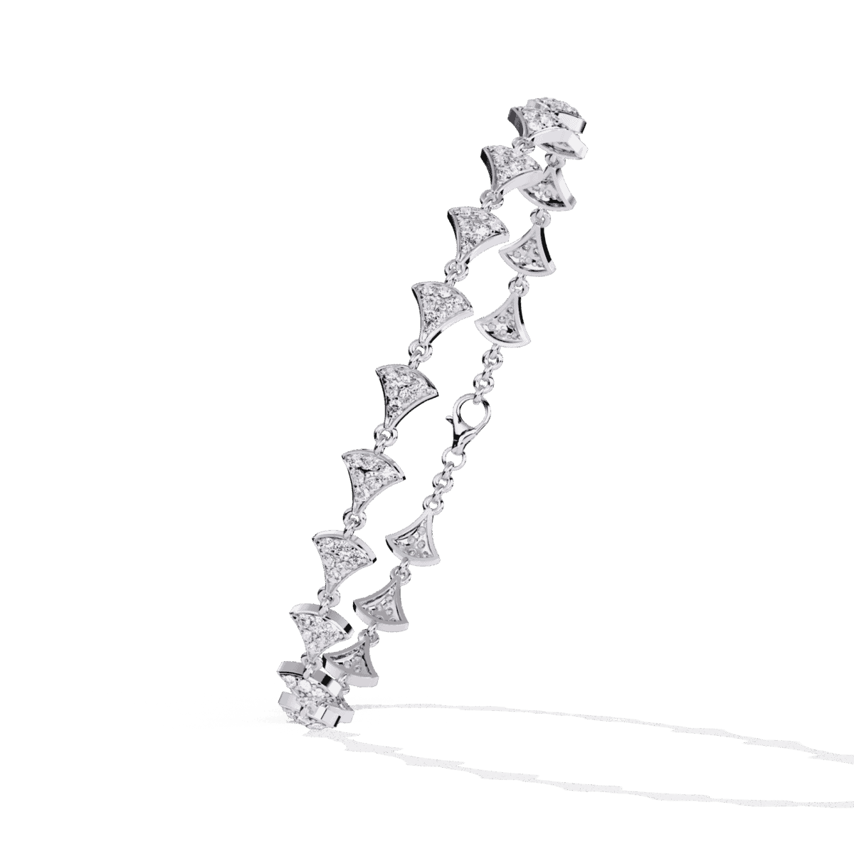 1 Carat Trio Round Diamond Tennis Bracelet  Image 3