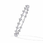 1 Carat Trio Round Diamond Tennis Bracelet - Image 3