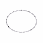 1 Carat Trio Round Diamond Tennis Bracelet - Image 4