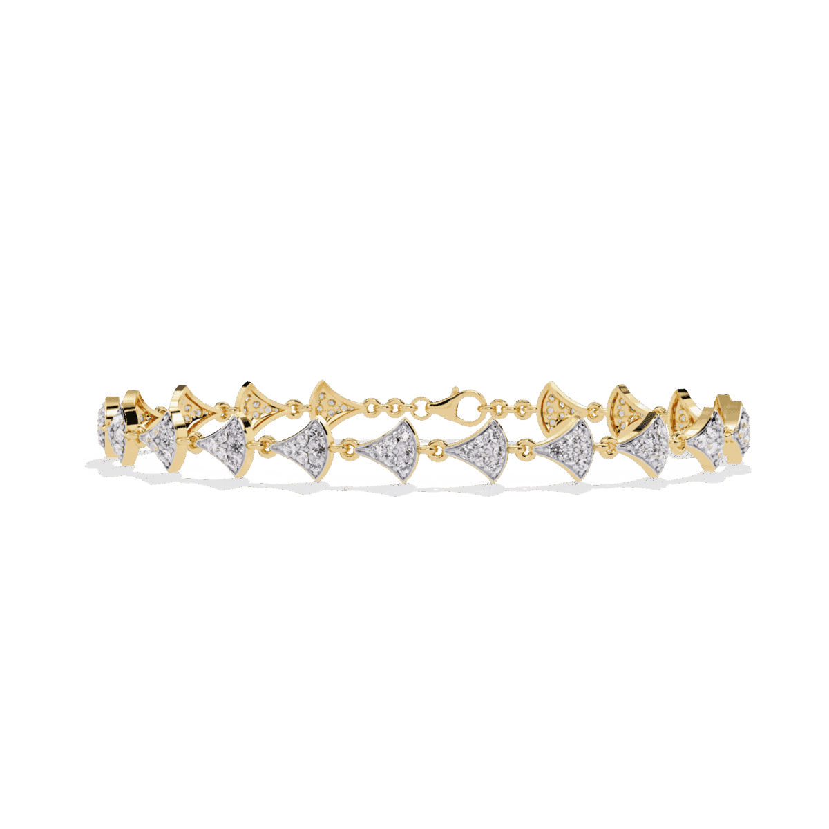 1 Carat Trio Round Diamond Tennis Bracelet  Image 6