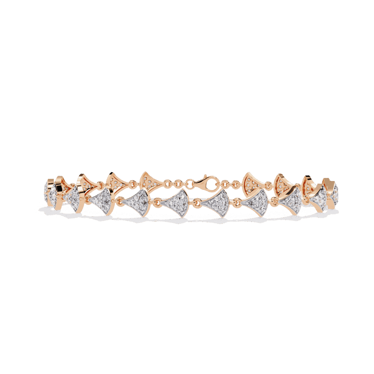 1 Carat Trio Round Diamond Tennis Bracelet  Image 11