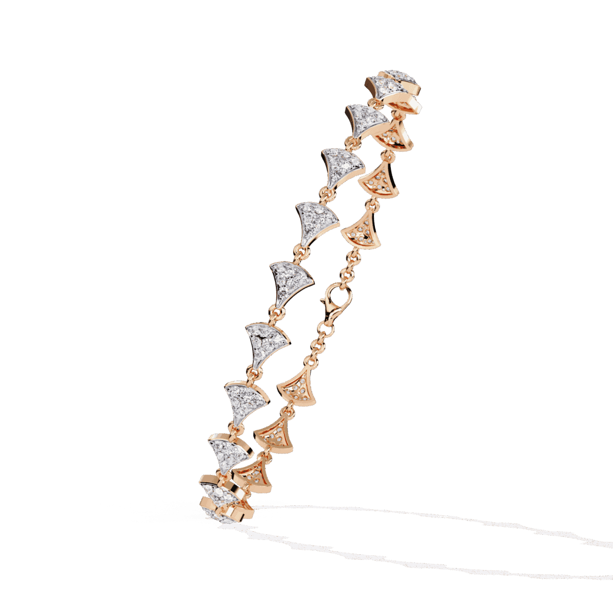 1 Carat Trio Round Diamond Tennis Bracelet  Image 13