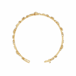 2.5 Carat Mixed-Cut Diamond Bangle - Image 9