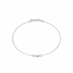 0.3 Carat Baguette Line Diamond Bracelet - Image 4