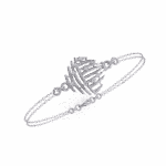 0.1 Carat Dome Cluster Diamond Bracelet - Image 2