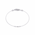 0.1 Carat Dome Cluster Diamond Bracelet - Image 4