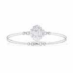 0.1 Carat Dome Cluster Diamond Bracelet - Image 5