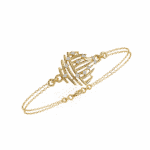 0.1 Carat Dome Cluster Diamond Bracelet - Image 7