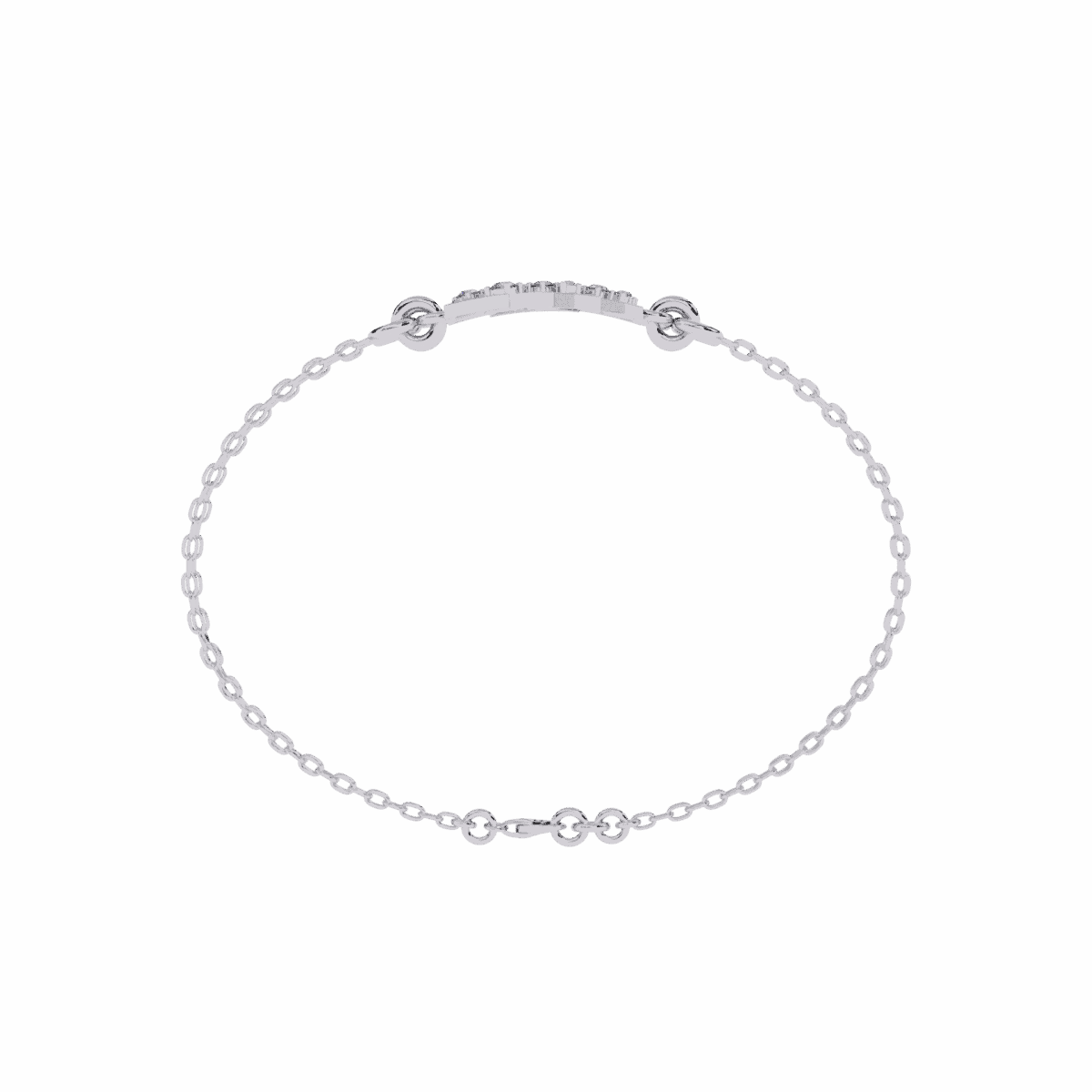 0.3 Carat Dual Chain Star Diamond Bracelet  Image 4