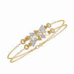 0.3 Carat Dual Chain Star Diamond Bracelet - Image 7