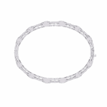 2.25 Carat Geometric Link Diamond Bracelet - Image 4