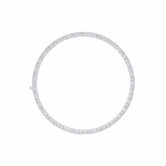 2 Carat Princess Cut Diamond Tennis Bracelet - Image 4