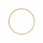 2 Carat Princess Cut Diamond Tennis Bracelet - Image 8