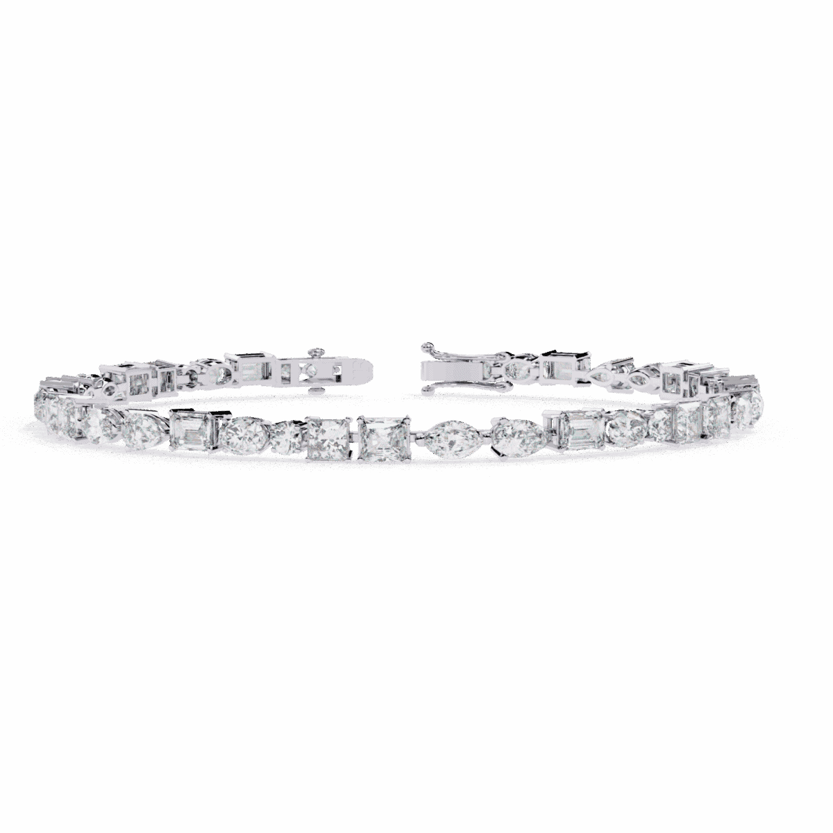 4.5 Carat MultiCut Signature Diamond Tennis Bracelet  Image 1