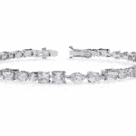 4.5 Carat Multi-Cut Signature Diamond Tennis Bracelet - Image 2