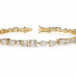 4.5 Carat Multi-Cut Signature Diamond Tennis Bracelet - Image 6