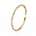 4.5 Carat Multi-Cut Signature Diamond Tennis Bracelet - Image 7