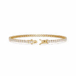 4 Carat Modern Round Diamond Tennis Bracelet - Image 10