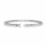 2.5 Carat Essential Round Diamond Tennis Bracelet - Image 5
