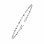 1 Carat Light Line Diamond Tennis Bracelet - Image 3