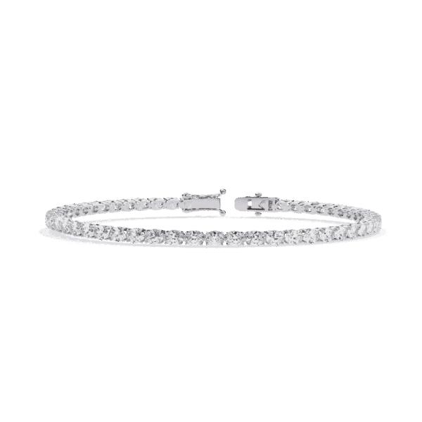 5 Carat Oval & Round Diamond Tennis Bracelet