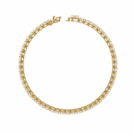 5 Carat Oval & Round Diamond Tennis Bracelet - Image 9