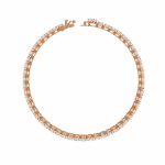 5 Carat Oval & Round Diamond Tennis Bracelet - Image 14