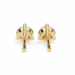 2.5 Carat Minimal Round Solitaire Diamond Earrings - Image 12