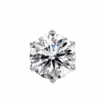 2.5 Carat Eternal Round Solitaire Diamond Earrings - Image 3