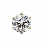 2.5 Carat Eternal Round Solitaire Diamond Earrings - Image 10