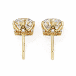 2.5 Carat Eternal Round Solitaire Diamond Earrings - Image 11