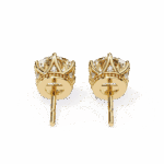 2.5 Carat Eternal Round Solitaire Diamond Earrings - Image 12