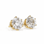 2.5 Carat Eternal Round Solitaire Diamond Earrings - Image 13