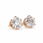 2.5 Carat Eternal Round Solitaire Diamond Earrings - Image 20