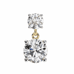 3.75 Carat Eternal Round Diamond Drop Earrings - Image 9