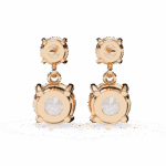 3.75 Carat Eternal Round Diamond Drop Earrings - Image 16