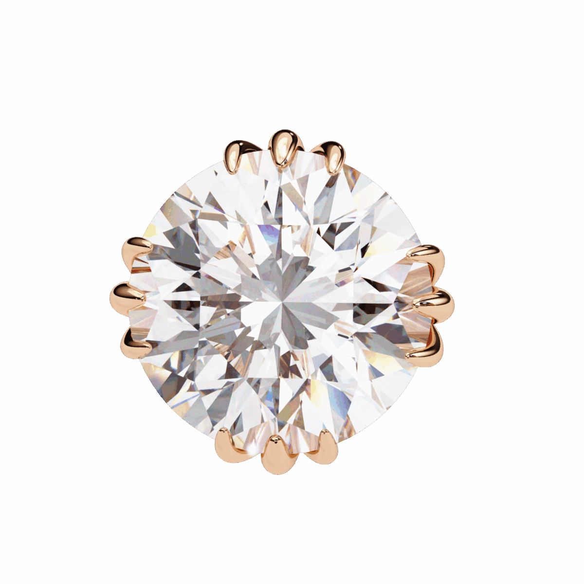 2.75 Carat Timeless Round Solitaire Diamond Earrings  Image 17