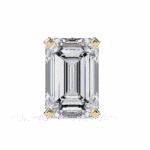 2.5 Carat Elegant Emerald Solitaire Diamond Earrings - Image 10