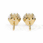 2.5 Carat Classic Round Solitaire Diamond Earrings - Image 12